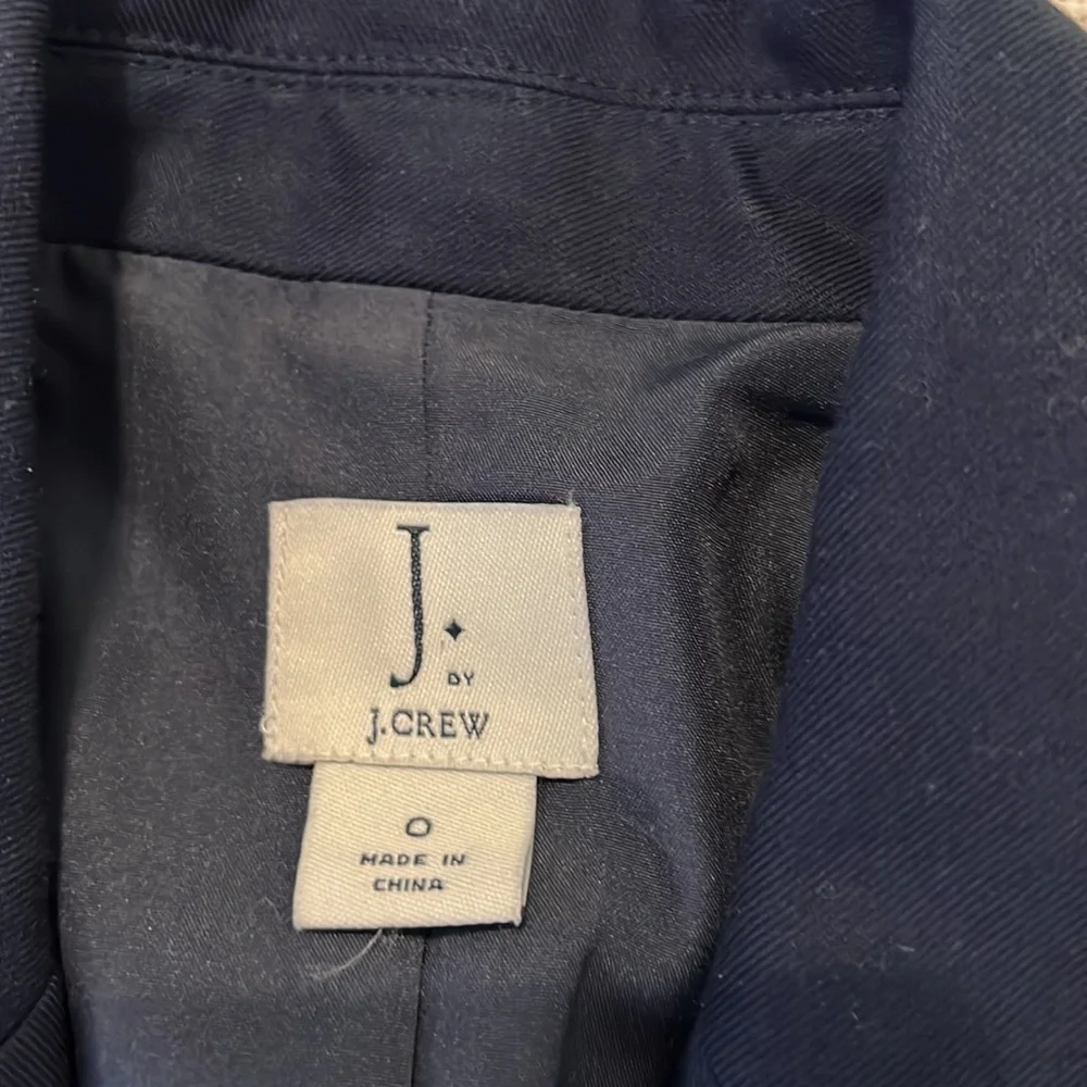 J. By J. Crew Navy Blue Ladies‎ Blazer